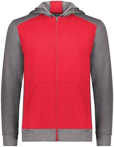 Augusta Sportswear 6900 Youth Three-Season Fleece Full Zip Hoodie
