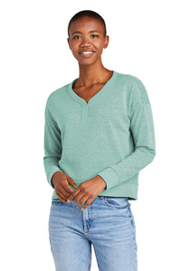District DT1312 District ® Women's Perfect Tri ® Fleece V-Neck Sweatshirt