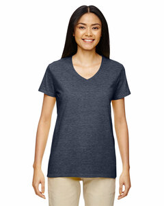Tシャツ・カットソー HUECLOSET Athleisure V Neck Short T-Shirt 25KERO369 Port & Company 5.4-oz 100% Cotton V-Neck T-Shirt>S Aquatic