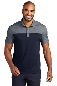 Port Authority K831 Fine Pique Blend Blocked Polo