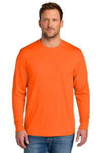 CornerStone CS440LSP Workwear Pro Long Sleeve Pocket Tee