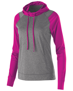 Holloway 222739 Ladies' Dry-Excel™ Echo Performance Polyester Knit Training Hoodie