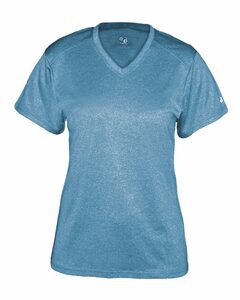 Badger Sport 4362 Pro Heather Women's V Neck Tee