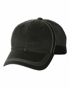 Outdoor Cap HPD-610M Weathered Cotton Solid Mesh Back Cap