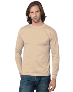Bayside BA2955 Adult 6.1 oz., Cotton Long Sleeve T-Shirt
