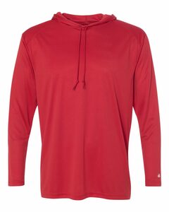 Badger Sport 4105 B Core L/S Hood Tee