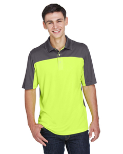 CORE365 CE101 Men's Balance Colorblock Performance Piqué Polo