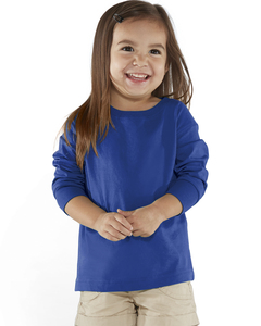 Rabbit Skins RS3302 Toddler Lng Slv Fne Jrsy Tee