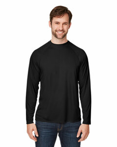 CORE365 CE110 Unisex Ultra UVP™ Long-Sleeve Raglan T-Shirt