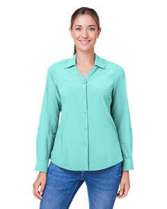 CORE365 CE510LW Ladies' Ultra UVP® Long-Sleeve Marina Shirt