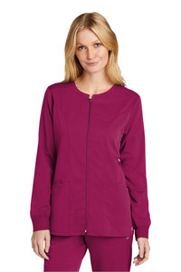 Wonderwink WW4088 Women's Premiere Flex ™ Full-Zip Scrub Jacket