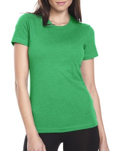 Next Level N6210 Crewneck T-Shirts - 2 Pack Charcoal & Kelly, Super Soft Blend (4XL) - View #5
