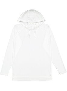 LAT 6917 Unisex Lng Slv Raglan Hood Tee