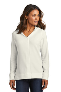 Port Authority LK826 Port Authority ® Ladies Microterry Pullover Hoodie