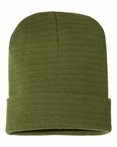 Bayside BA3825 100% Acrylic Knit Cuff Beanie