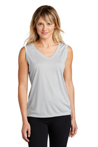 Sport-Tek LST352 Women's Sleeveless PosiCharge ® Competitor™ V-Neck Tee thumbnail