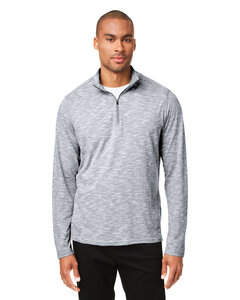 North End NE415 Men's Eclipse Jacquard Quarter-Zip