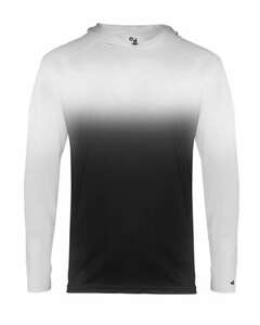 Badger Sport 2205 Ombre Hood Youth Tee
