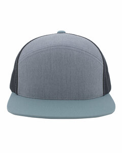 Pacific Headwear P787 6-Panel Arch Trucker Snapback Cap