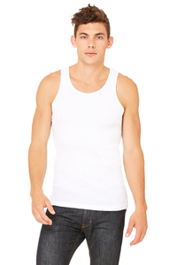 Bella + Canvas 3400C Men's 2x1 Rib Tank