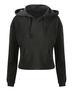 Blank crop top store hoodie wholesale