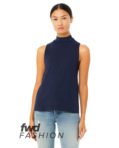Bella + Canvas 6807 Fast Fashion Ladies' Mock Neck Tank