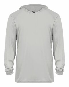 Badger Sport BG2105 B Core L/S Youth Hood Tee