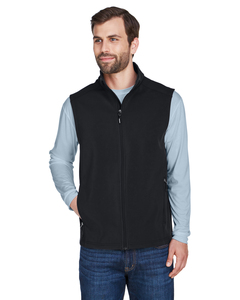 CORE365 CE701 Men's Cruise Two-Layer Fleece Bonded Soft Shell Vest