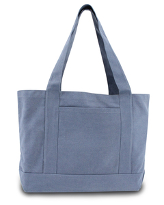 Liberty Bags 8870 Seaside Cotton Canvas 12 oz. Pigment-Dyed Boat Tote