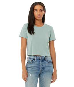 Bella + Canvas B8882 Women’s Flowy Crop Tee thumbnail