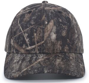 Pacific Headwear 690C Structured Camo Hook-And-Loop Adjustable Cap