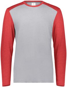 Augusta Sportswear 6882 Youth Gameday Vintage Long Sleeve Tee
