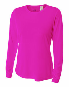 A4 NW3002 Ladies' Long Sleeve Cooling Performance Crew Shirt