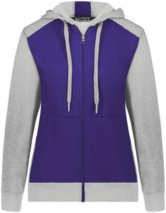 Augusta Sportswear AS6901 Ladies Three-Season Fleece Full Zip Hoodie