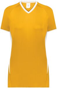 Augusta Sportswear 6916 Girls Cutter+ V-Neck Jersey