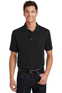 Port Authority K497 Poly-Charcoal Blend Pique Polo