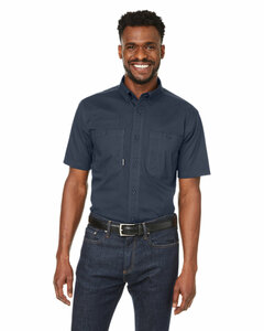 Dri Duck 4451DD Men's Craftsman Ripstop Short-Sleeve Woven Shirt