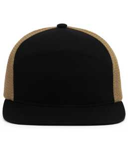 Pacific Headwear PHP787 6-Panel Arch Trucker Snapback Cap