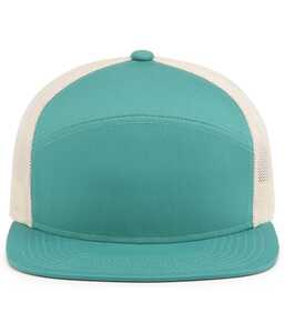 Pacific Headwear PHP787 6-Panel Arch Trucker Snapback Cap