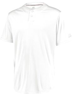 Russell Athletic 3R7X2B Youth Performance Two-Button Solid Jersey