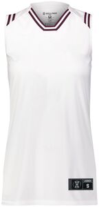 Holloway 224376 Ladies Retro Basketball Jersey