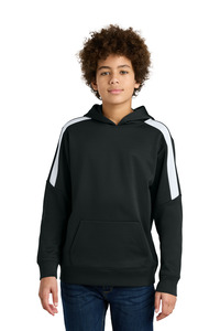 Sport-Tek YST255 Youth Sport-Wick ® Fleece United Pullover Hoodie