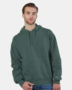 Champion CD450 Unisex Garment Dyed Hooded Sweatshirt