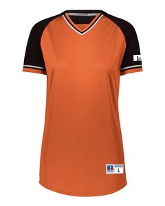 Russell Athletic R01X3X Ladies Classic V-Neck Jersey