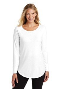 District DT132L Women's Perfect Tri ® Long Sleeve Tunic Tee