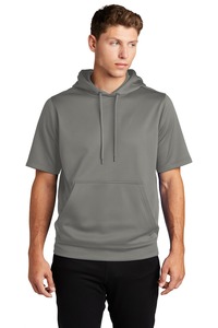 Sport-Tek ST251 Sport-Wick ® Fleece Short Sleeve Hooded Pullover