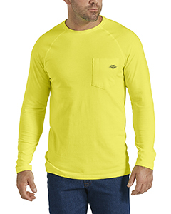 Dickies SL600 Men's Temp-iQ Performance Cooling Long Sleeve Pocket T-Shirt