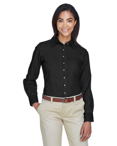 Harriton Men's Twill Shirt With Stain-Release, Style M500