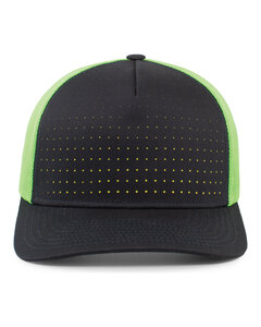 Pacific Headwear PH105P Perforated 5-Panel Trucker Snapback Cap