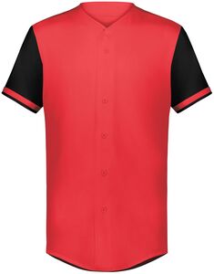 Augusta Sportswear 6910 Youth Cutter+ Full Button Baseball Jersey